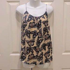 Butterfly Print Top